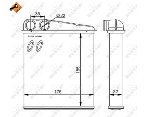 Heat Exchanger, interior heating EASY FIT, Image 5