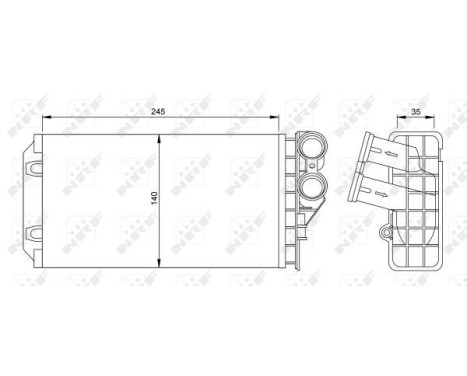 Heat Exchanger, interior heating EASY FIT, Image 6