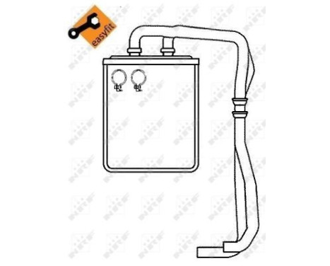 Heat Exchanger, interior heating EASY FIT, Image 5