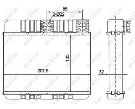 Heat Exchanger, interior heating EASY FIT, Image 5