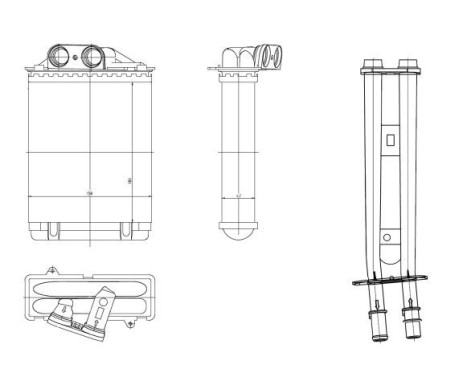 Heat Exchanger, interior heating EASY FIT, Image 5