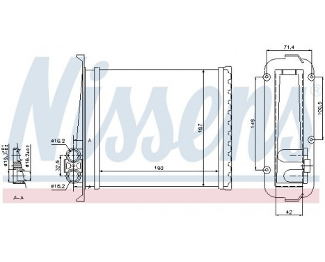 Heat Exchanger, interior heating ** FIRST FIT **, Image 6