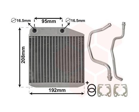 Heat Exchanger, interior heating *** IR PLUS ***, Image 2