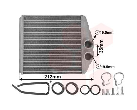 Heat Exchanger, interior heating *** IR PLUS ***, Image 2