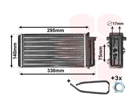 Heat Exchanger, interior heating *** IR PLUS ***, Image 3