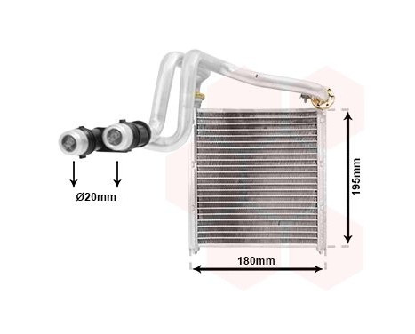 Heat Exchanger, interior heating *** IR PLUS ***