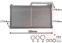 Heat Exchanger, interior heating *** IR PLUS ***