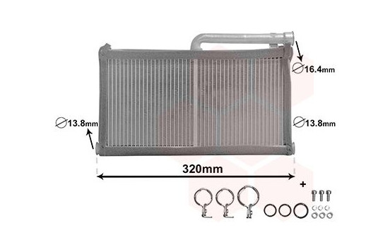 Heat Exchanger, interior heating *** IR PLUS ***