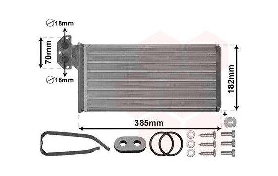 Heat Exchanger, interior heating *** IR PLUS ***
