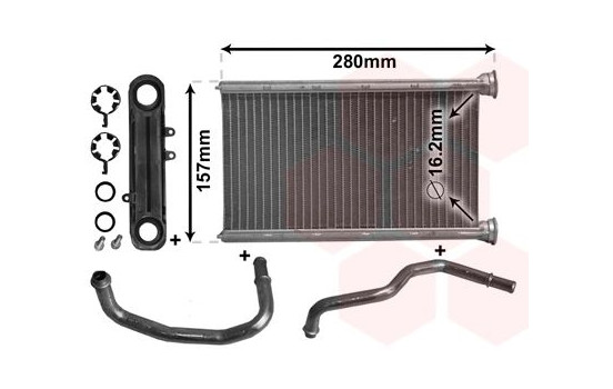 Heat Exchanger, interior heating *** IR PLUS ***