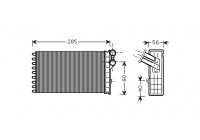 Heat Exchanger, interior heating *** IR PLUS ***