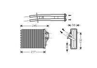 Heat Exchanger, interior heating *** IR PLUS ***