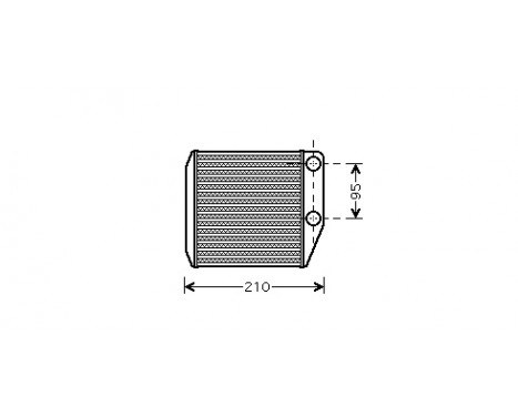 Heat Exchanger, interior heating *** IR PLUS ***