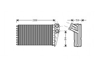 Heat Exchanger, interior heating *** IR PLUS ***