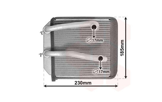 Heat Exchanger, interior heating *** IR PLUS ***