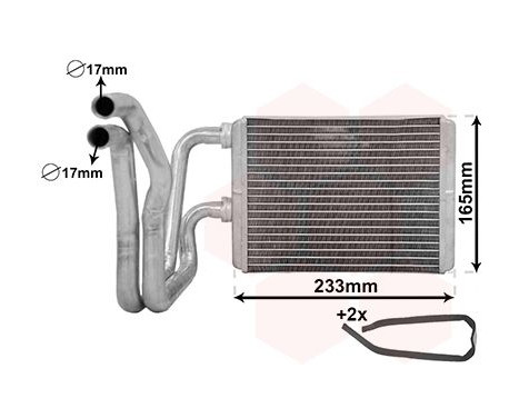 Heat Exchanger, interior heating *** IR PLUS ***, Image 2