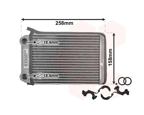 Heat Exchanger, interior heating *** IR PLUS ***, Image 2