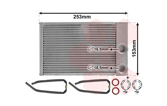 Heat Exchanger, interior heating *** IR PLUS ***