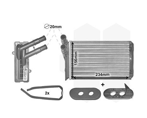 Heat Exchanger, interior heating *** IR PLUS ***, Image 6
