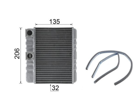 Heat Exchanger, interior heating PREMIUM LINE, Image 12