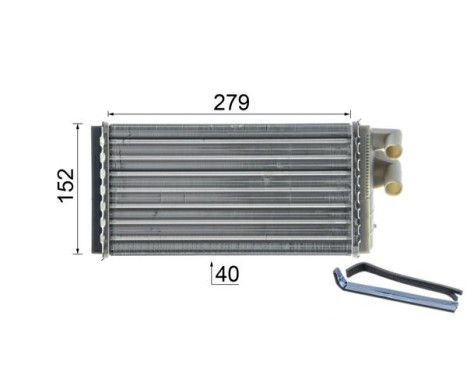 Heat Exchanger, interior heating PREMIUM LINE, Image 11