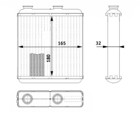 Heat Exchanger, interior heating PREMIUM LINE, Image 2