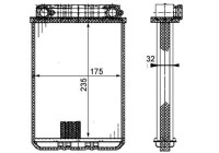 Heat Exchanger, interior heating PREMIUM LINE