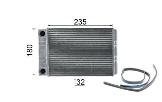 Heat Exchanger, interior heating PREMIUM LINE, Image 11