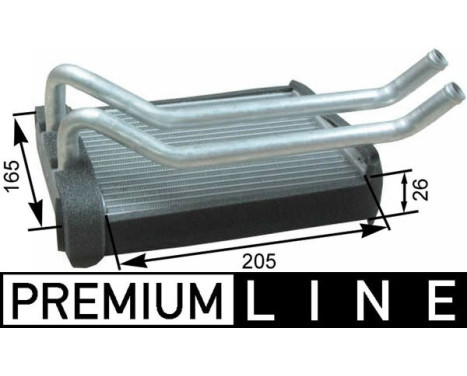 Heat Exchanger, interior heating PREMIUM LINE, Image 2