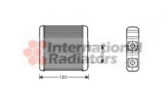 Heat Exchanger, interior heating, Image 2