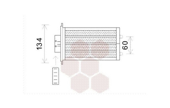 Heat Exchanger, interior heating, Image 2