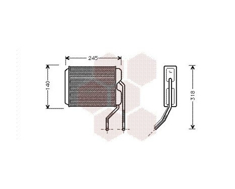 Heat Exchanger, interior heating, Image 2