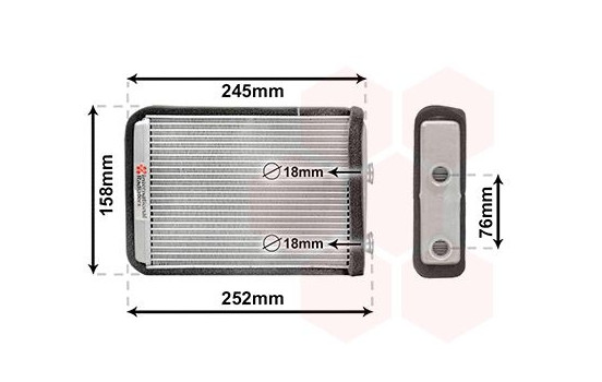 Heat Exchanger, interior heating, Image 2