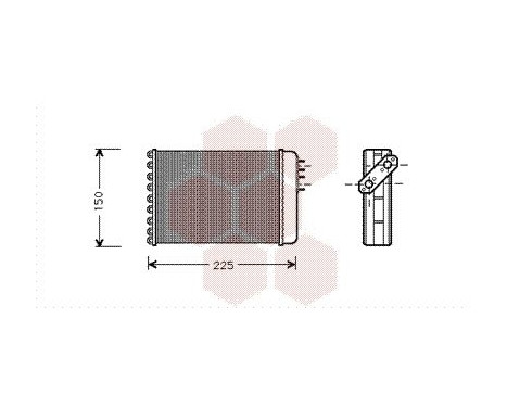 Heat Exchanger, interior heating, Image 2