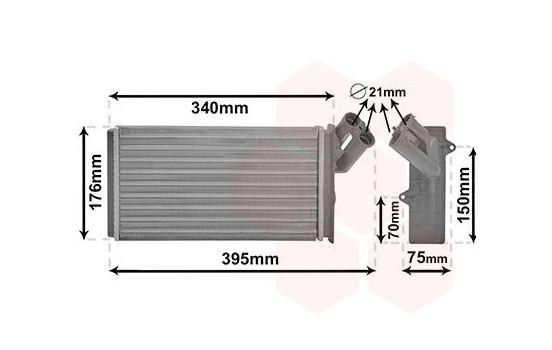 Heat Exchanger, interior heating, Image 2