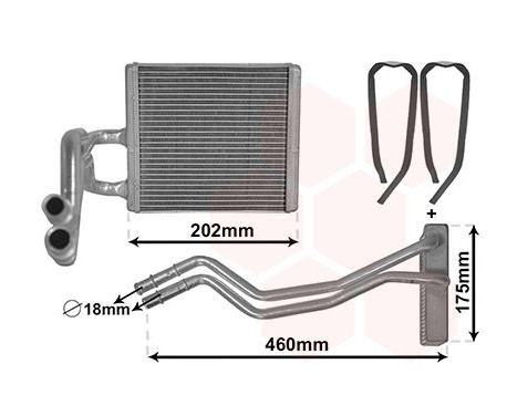 Heat Exchanger, interior heating, Image 2