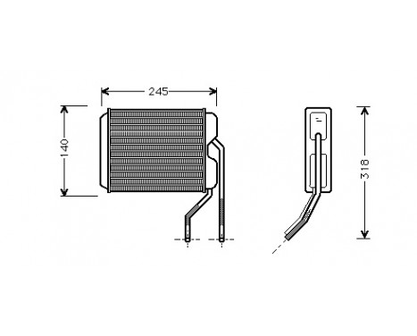 Heat Exchanger, interior heating