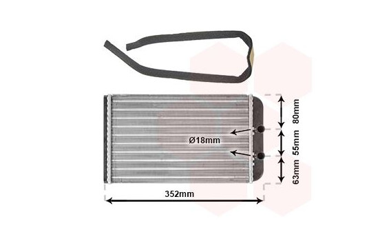 Heat Exchanger, interior heating, Image 2