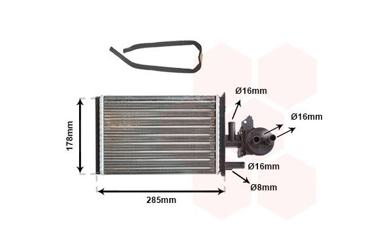 Heat Exchanger, interior heating, Image 2