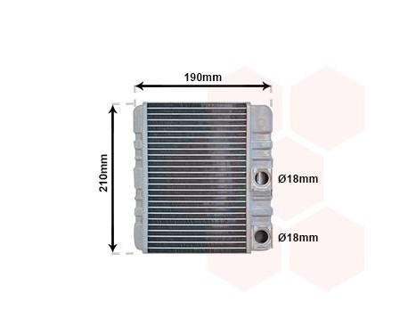 Heat Exchanger, interior heating, Image 2