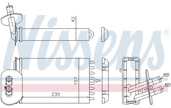 Heat Exchanger, interior heating, Image 2