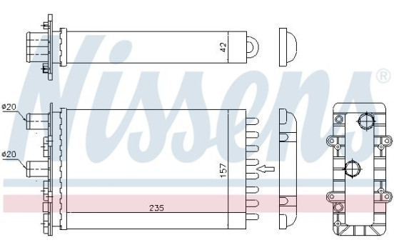 Heat Exchanger, interior heating, Image 2