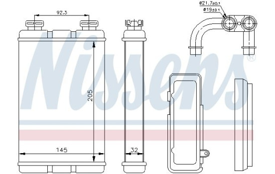 Heat Exchanger, interior heating, Image 2