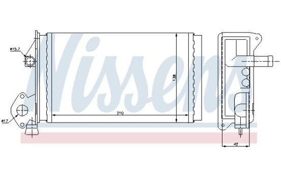 Heat Exchanger, interior heating, Image 2