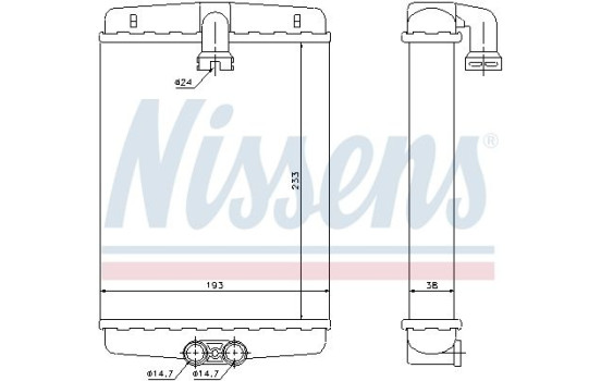Heat Exchanger, interior heating, Image 2