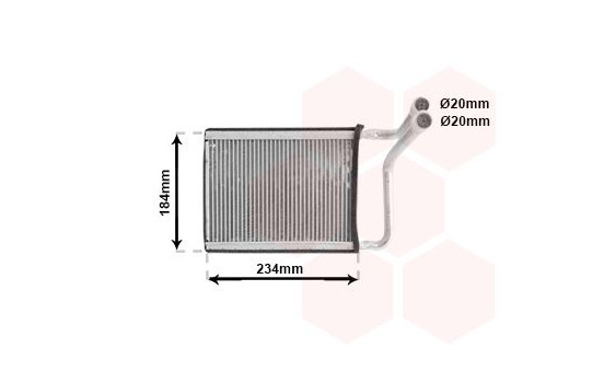 Heat Exchanger, interior heating, Image 2