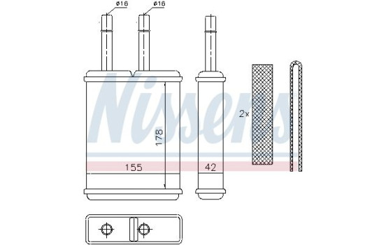 Heat Exchanger, interior heating, Image 2