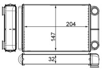 Heat Exchanger, interior heating