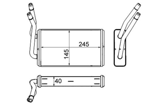 Heat Exchanger, interior heating