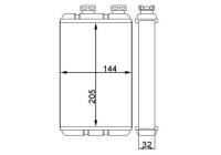 Heat Exchanger, interior heating